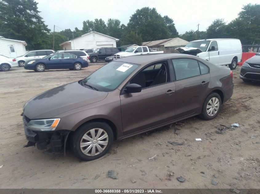 2013 VOLKSWAGEN JETTA SEDAN S - 3VW2K7AJ6DM205437