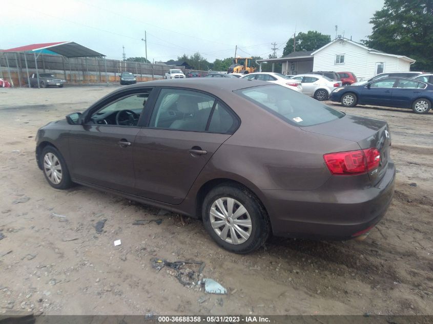 2013 VOLKSWAGEN JETTA SEDAN S - 3VW2K7AJ6DM205437