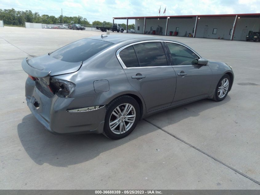 2013 INFINITI G37 SEDAN JOURNEY JN1CV6APXDM713826