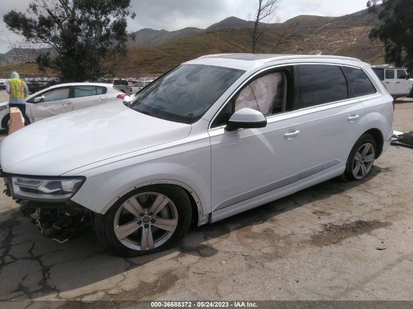 WA1AHAF75KD022301 2019 AUDI Q7, photo no. 2