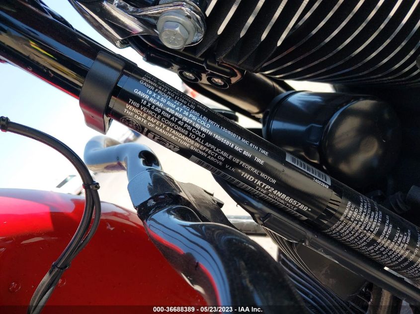 2022 HARLEY-DAVIDSON FLTRXS - 1HD1KTP24NB665789