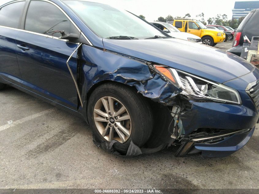 2015 HYUNDAI SONATA 1.6T ECO - 5NPE24AA8FH238740