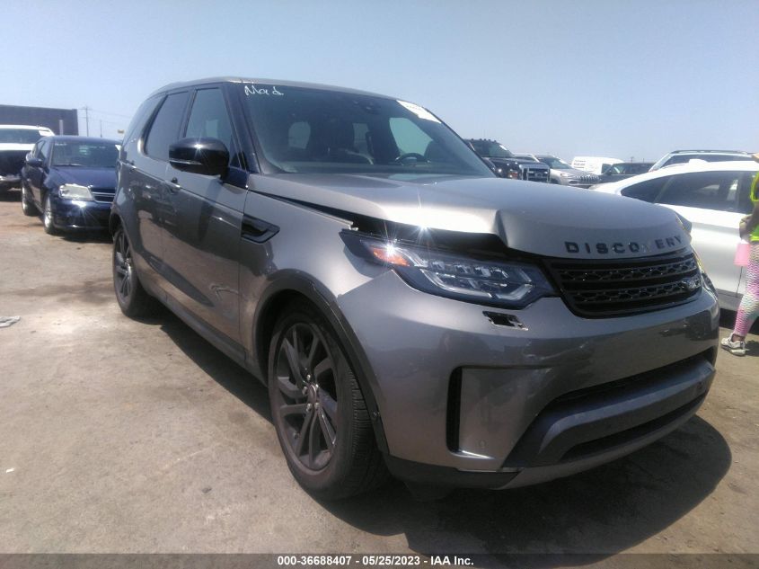 2018 LAND ROVER DISCOVERY HSE - SALRR2RV4JA052582