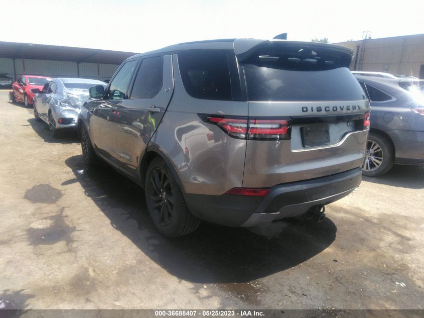 2018 LAND ROVER DISCOVERY HSE - SALRR2RV4JA052582