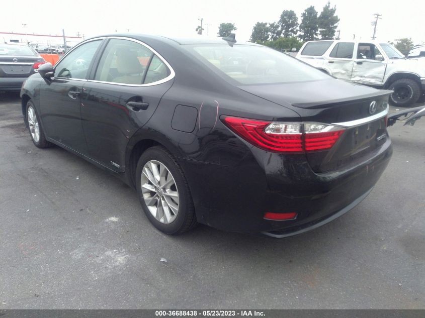 2013 LEXUS ES 300H HYBRID JTHBW1GG6D2018723