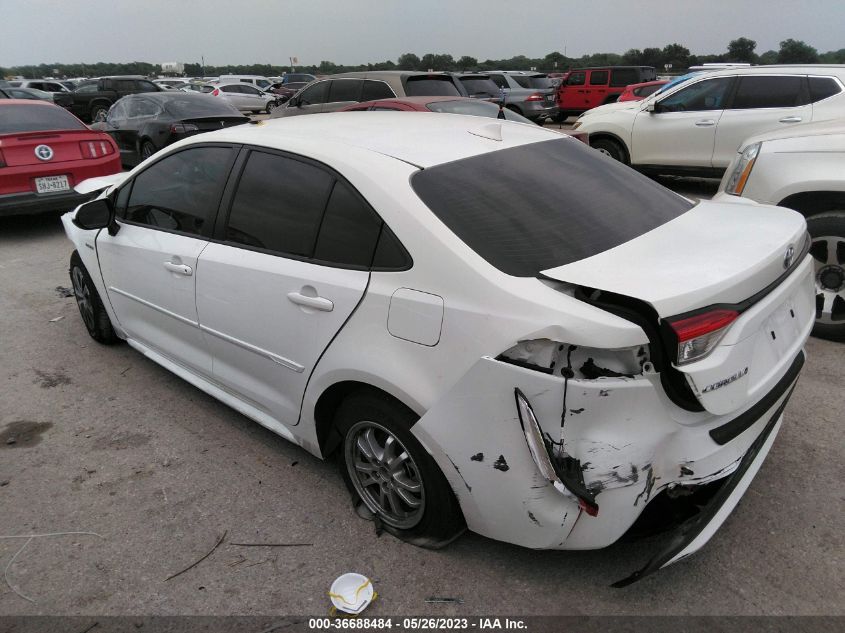 JTDEAMDE2MJ006849 Toyota Corolla HYBRID LE 3