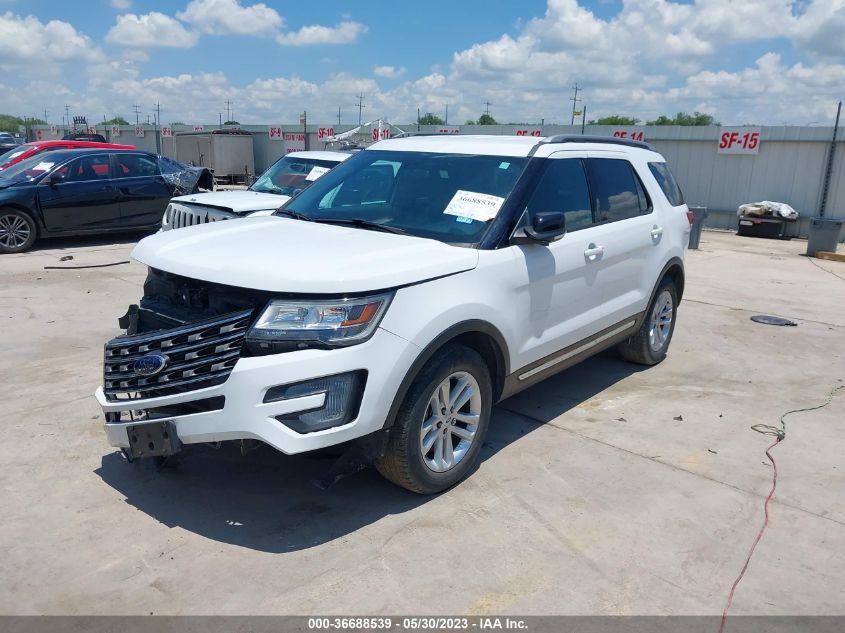2017 FORD EXPLORER XLT - 1FM5K7DH3HGA55808