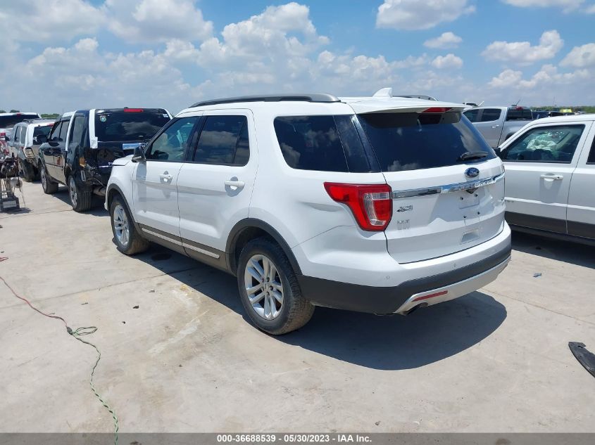 2017 FORD EXPLORER XLT - 1FM5K7DH3HGA55808