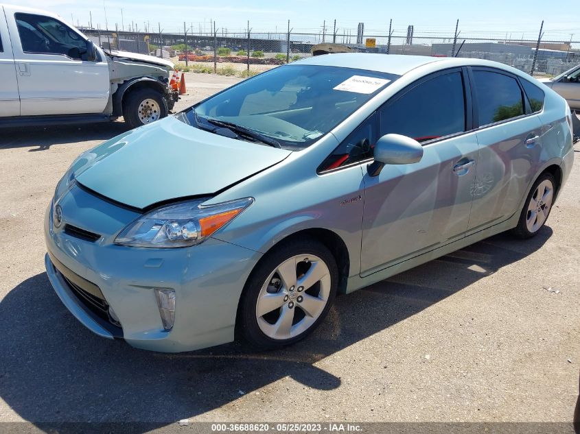2015 TOYOTA PRIUS FOUR - JTDKN3DU3F1863368