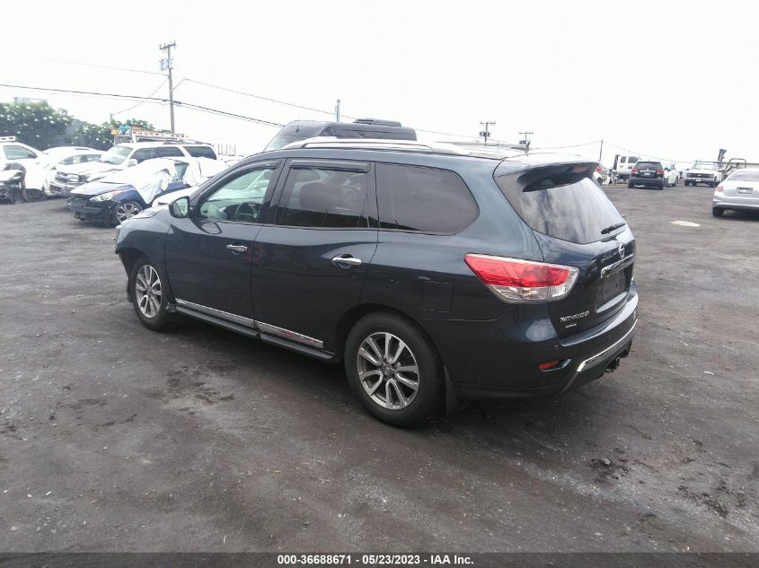 2013 NISSAN PATHFINDER SL - 5N1AR2MM5DC639977