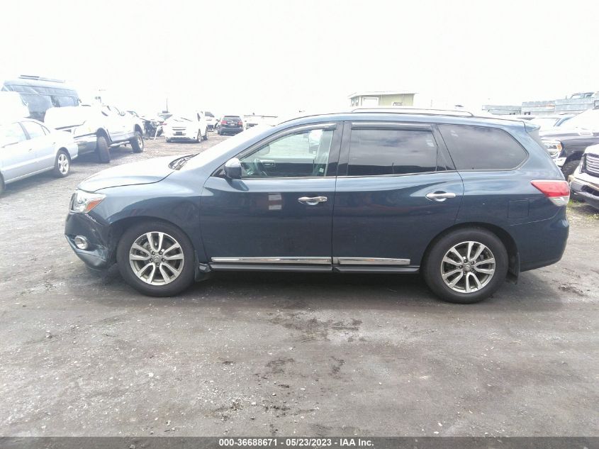 2013 NISSAN PATHFINDER SL - 5N1AR2MM5DC639977