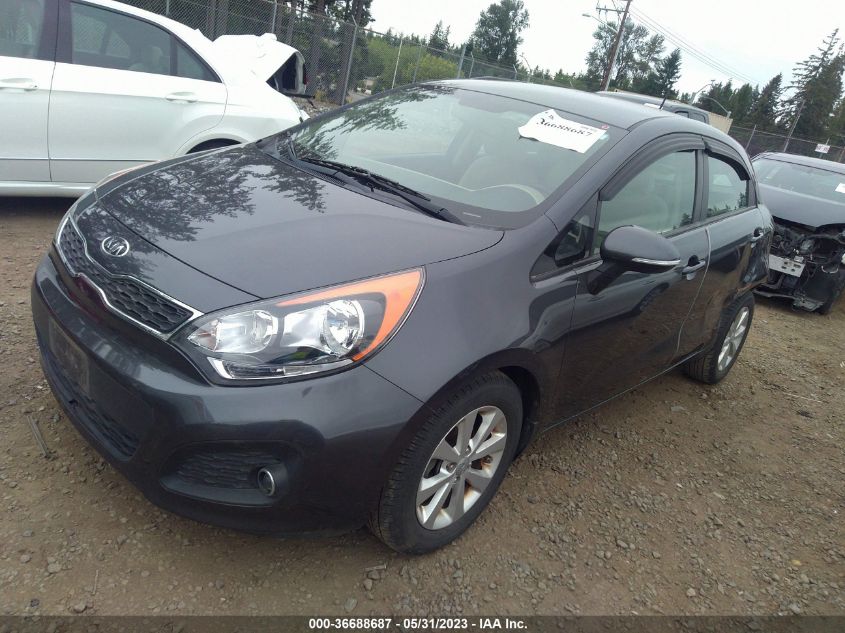 2013 KIA RIO EX - KNADN5A39D6107475