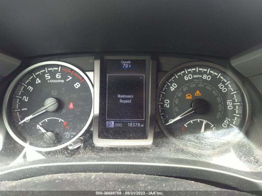 2022 TOYOTA TACOMA 4WD SR/SR5/TRD SPORT - 3TYCZ5AN1NT054376