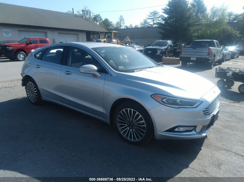 2017 FORD FUSION SE - 3FA6P0T97HR338223