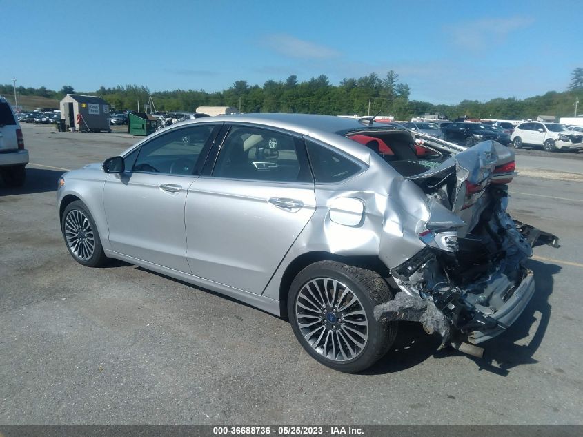 2017 FORD FUSION SE - 3FA6P0T97HR338223