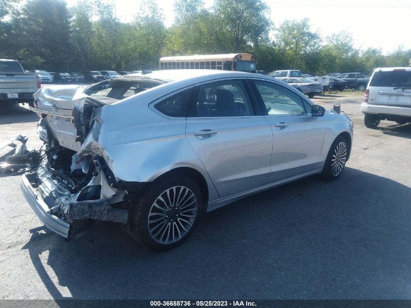 2017 FORD FUSION SE - 3FA6P0T97HR338223