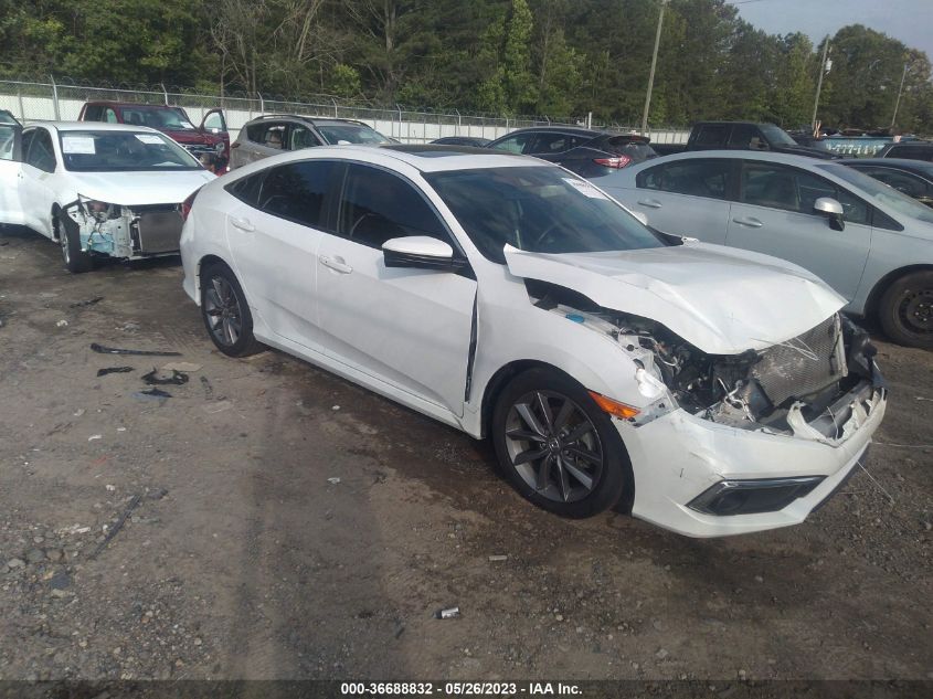 2019 HONDA CIVIC SEDAN EX-L - 19XFC1F72KE012091