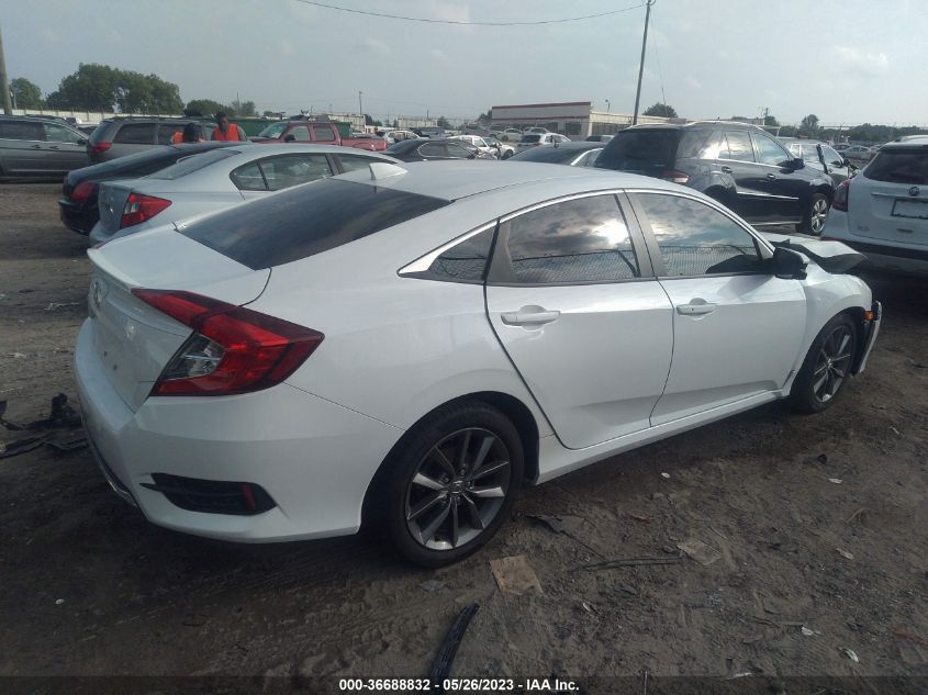 2019 HONDA CIVIC SEDAN EX-L - 19XFC1F72KE012091