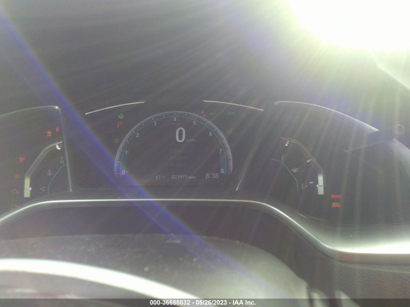 2019 HONDA CIVIC SEDAN EX-L - 19XFC1F72KE012091