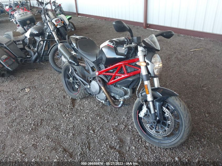 2013 DUCATI MONSTER 796 - ZDM1RANN0DB064882