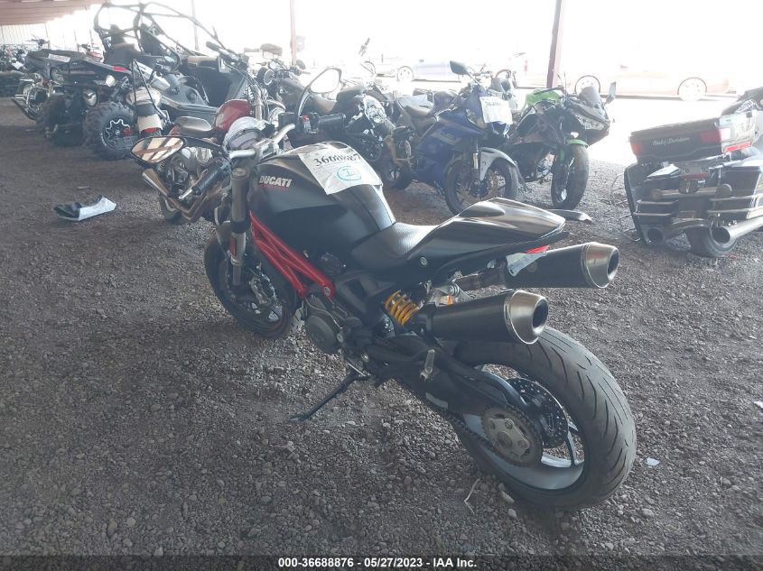 2013 DUCATI MONSTER 796 ZDM1RANN0DB064882