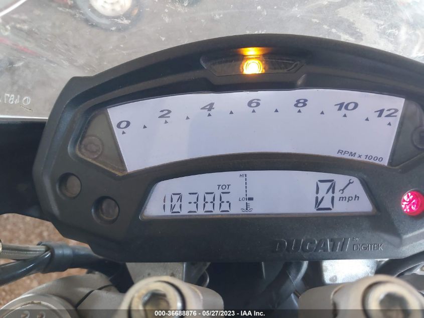 2013 DUCATI MONSTER 796 ZDM1RANN0DB064882