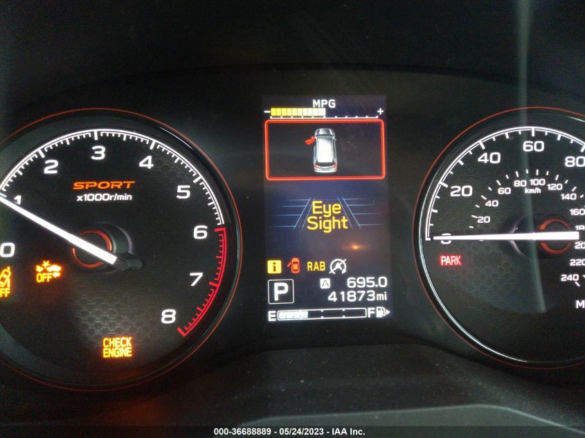 2019 SUBARU FORESTER SPORT - JF2SKAPC2KH545907