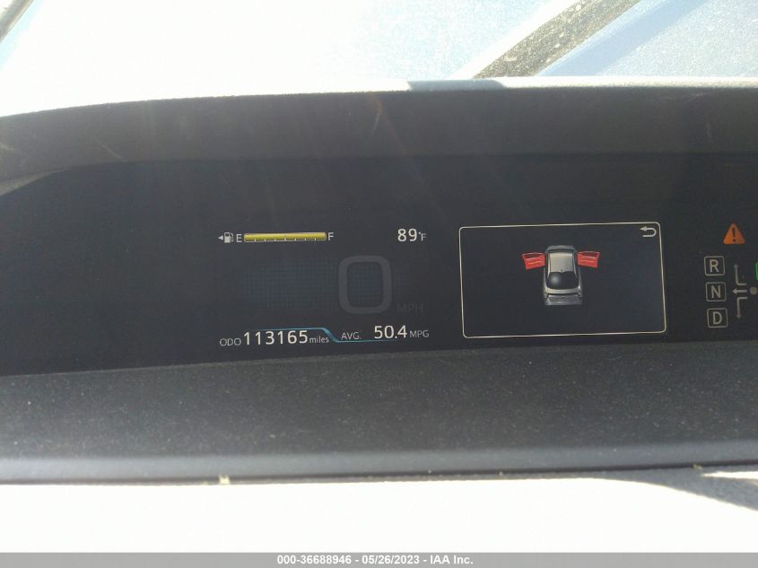 2016 TOYOTA PRIUS TWO - JTDKBRFUXG3013204
