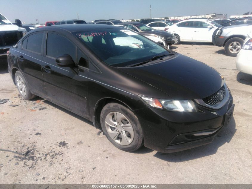 2013 HONDA CIVIC SDN LX - 2HGFB2F5XDH567693