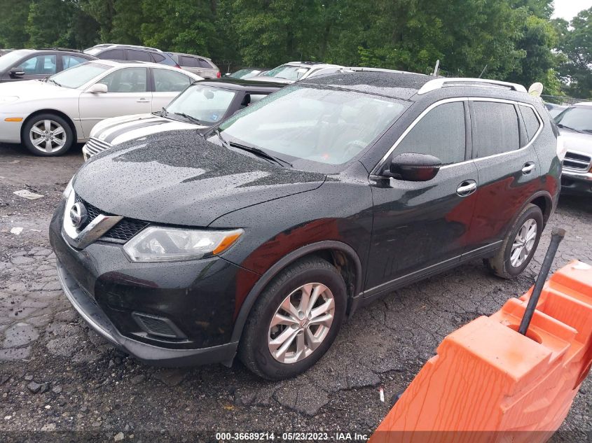 2016 NISSAN ROGUE SV - KNMAT2MT8GP723205