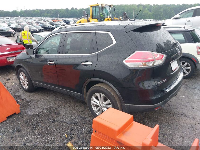 2016 NISSAN ROGUE SV - KNMAT2MT8GP723205