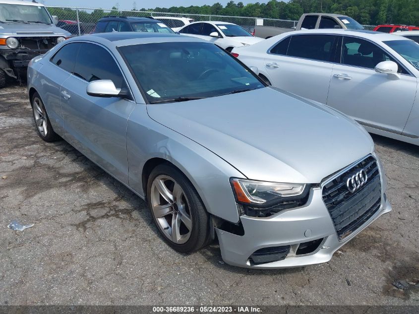 2013 AUDI A5 PREMIUM PLUS - WAULFAFR0DA079707