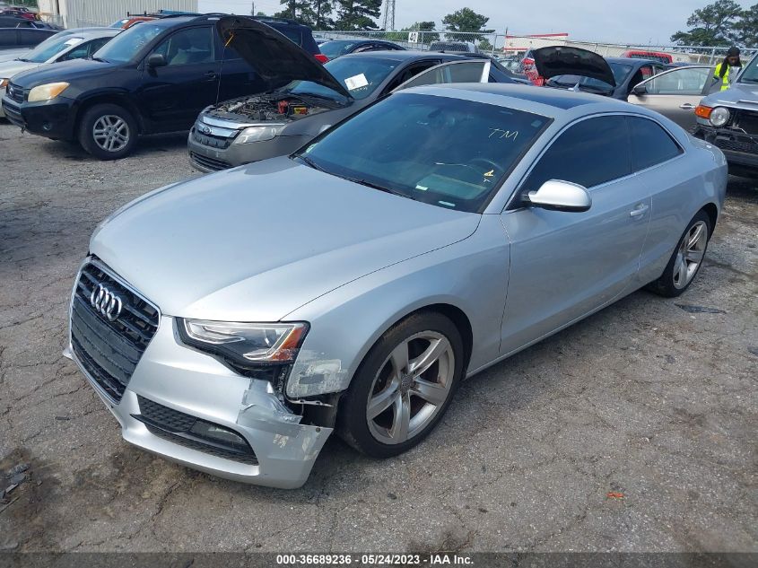 2013 AUDI A5 PREMIUM PLUS - WAULFAFR0DA079707