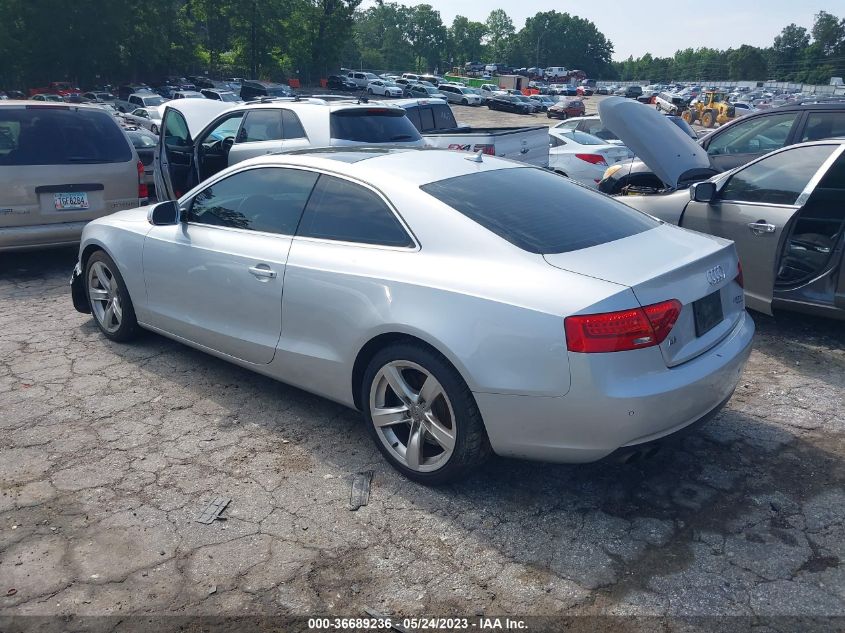 2013 AUDI A5 PREMIUM PLUS - WAULFAFR0DA079707