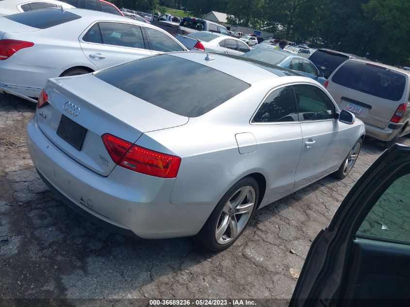 2013 AUDI A5 PREMIUM PLUS - WAULFAFR0DA079707