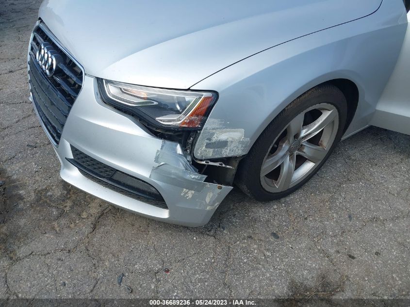 2013 AUDI A5 PREMIUM PLUS - WAULFAFR0DA079707