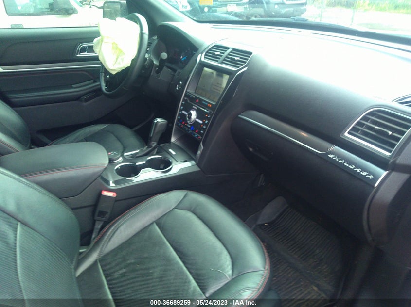 VIN 1FM5K8GT9JGC14827 2018 FORD EXPLORER SPORT