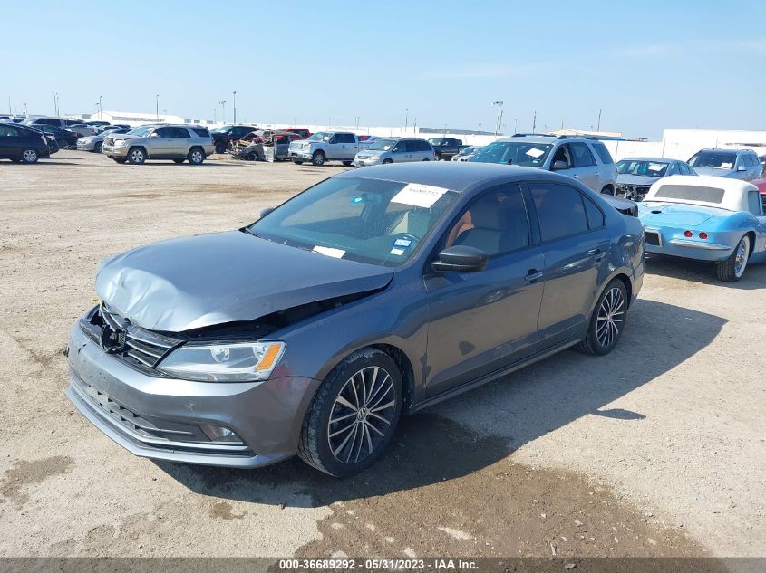 2016 VOLKSWAGEN JETTA SEDAN 1.8T SPORT - 3VWD17AJ5GM235237