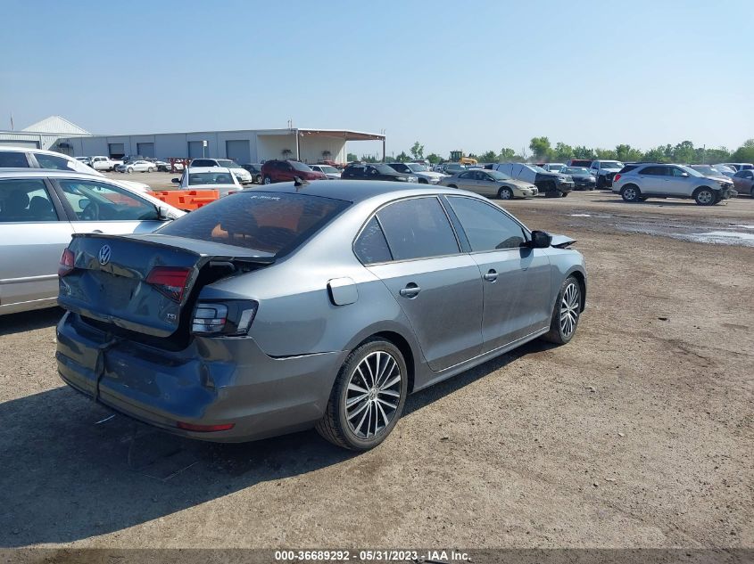 2016 VOLKSWAGEN JETTA SEDAN 1.8T SPORT - 3VWD17AJ5GM235237