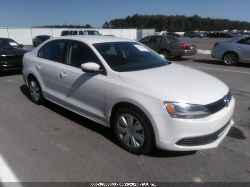 2014 VOLKSWAGEN JETTA SEDAN SE - 3VWD07AJ3EM382379