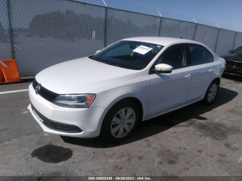 2014 VOLKSWAGEN JETTA SEDAN SE - 3VWD07AJ3EM382379