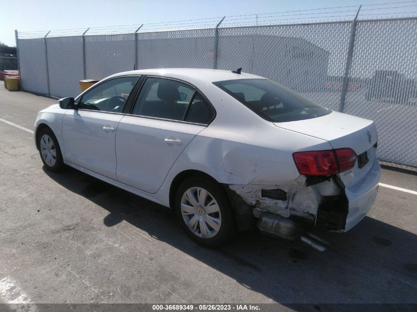 2014 VOLKSWAGEN JETTA SEDAN SE - 3VWD07AJ3EM382379