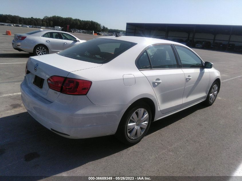 2014 VOLKSWAGEN JETTA SEDAN SE - 3VWD07AJ3EM382379