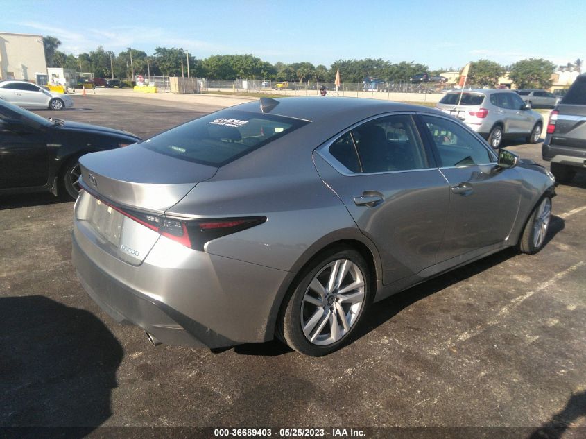 2021 LEXUS IS IS 300 - JTHAA1D27M5115608