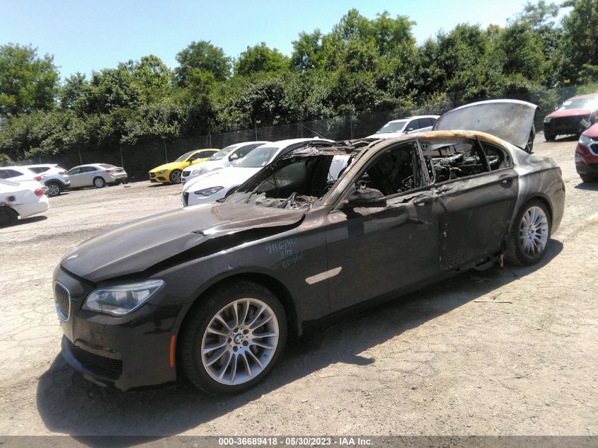 2015 BMW 7 SERIES 750LI XDRIVE - WBAYF8C55FD653977