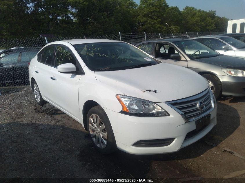 2015 NISSAN SENTRA SV - 3N1AB7AP3FY349707