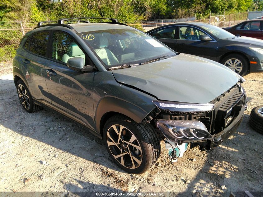 2022 HYUNDAI KONA LIMITED - KM8K5CA37NU925620