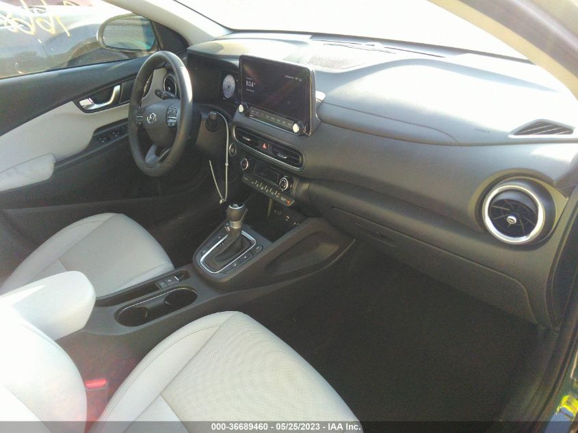 2022 HYUNDAI KONA LIMITED - KM8K5CA37NU925620
