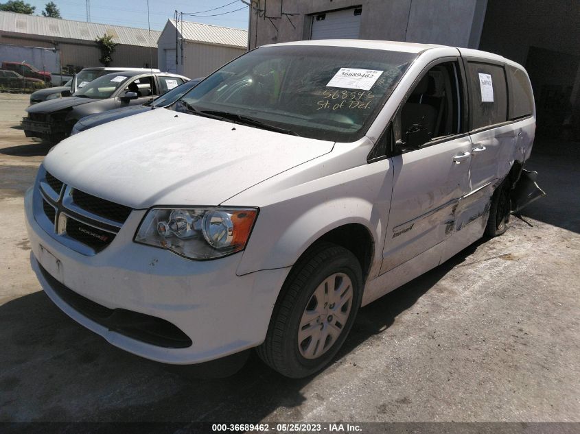 2015 DODGE GRAND CARAVAN SE - 2C7WDGBG0FR568543