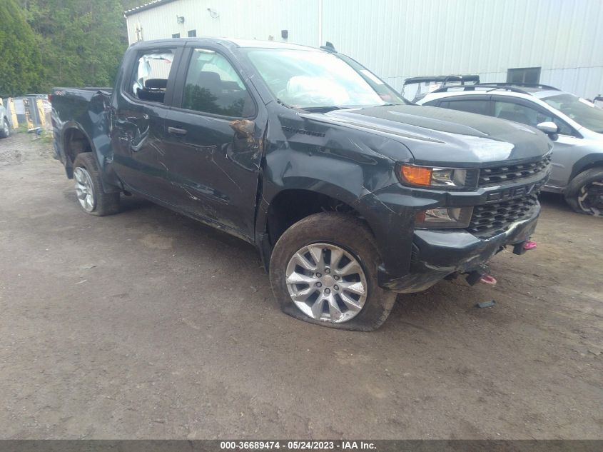 2022 CHEVROLET SILVERADO 1500 LTD CUSTOM - 1GCPYBEK3NZ187301
